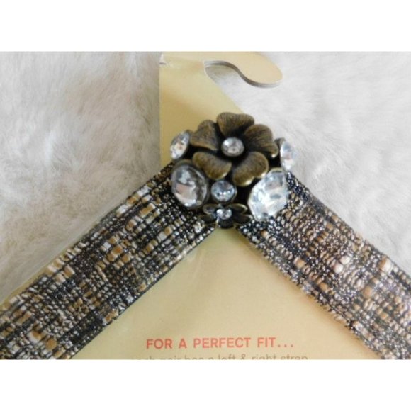 Switch Flops NEW size SMALL Lucia Strap Black Tan - Picture 3 of 4